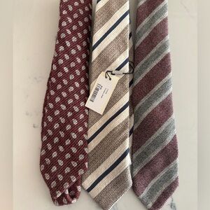 3 Suitsupply ties - 1 brand new